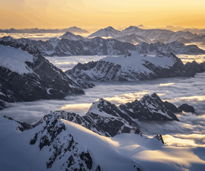 Meghan maloney southern alps sunset