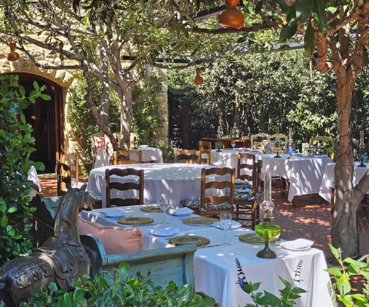 San ysidro ranch al fresco dining